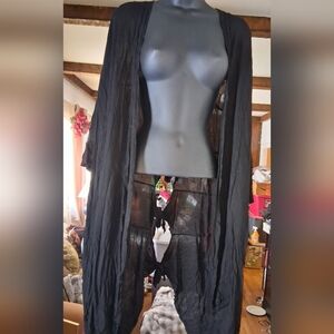 Black Cover-Up Worth Open ties Down The Back